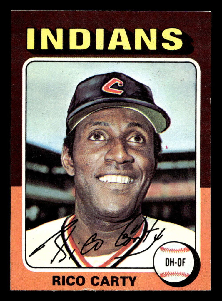 1975 Topps Mini #655 Rico Carty Ex-Mint MINI 