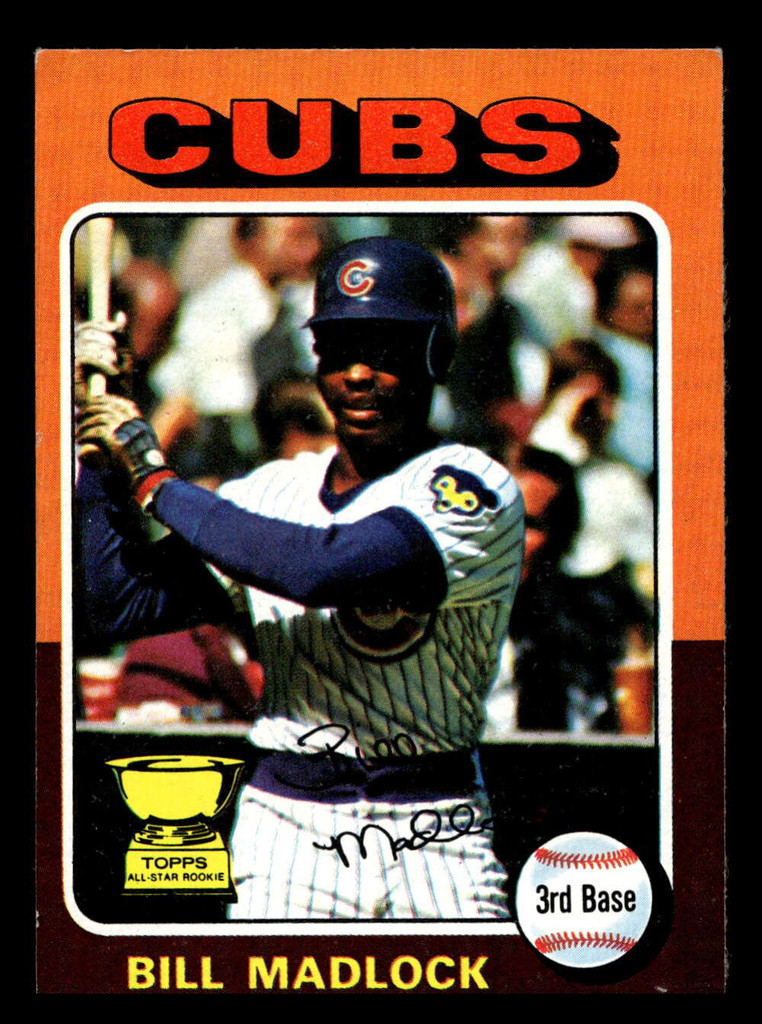 1975 Topps Mini #104 Bill Madlock Ex-Mint MINI  ID: 514235