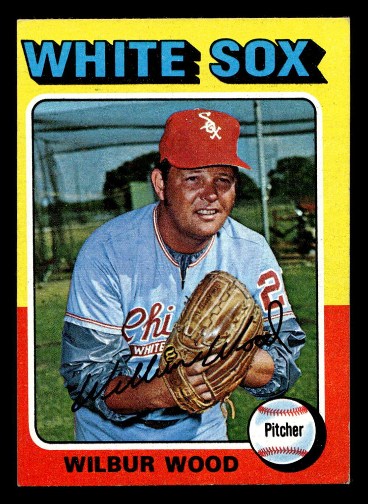 1975 Topps Mini #110 Wilbur Wood Excellent+ MINI 