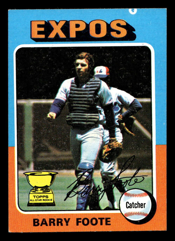 1975 Topps Mini #229 Barry Foote Ex-Mint MINI  ID: 514253