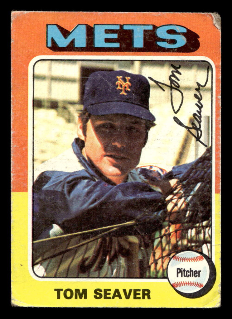 1975 Topps Mini #370 Tom Seaver Poor MINI 