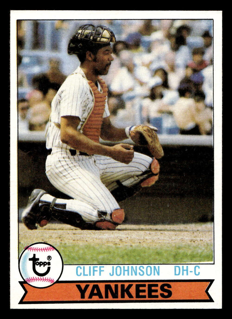 1979 Topps #114 Cliff Johnson Near Mint+ 