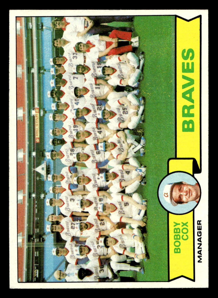 1979 Topps #302 Bobby Cox MG Near Mint 