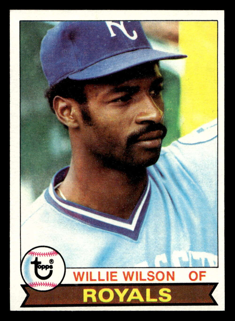 1979 Topps #409 Willie Wilson Near Mint+ RC Rookie 
