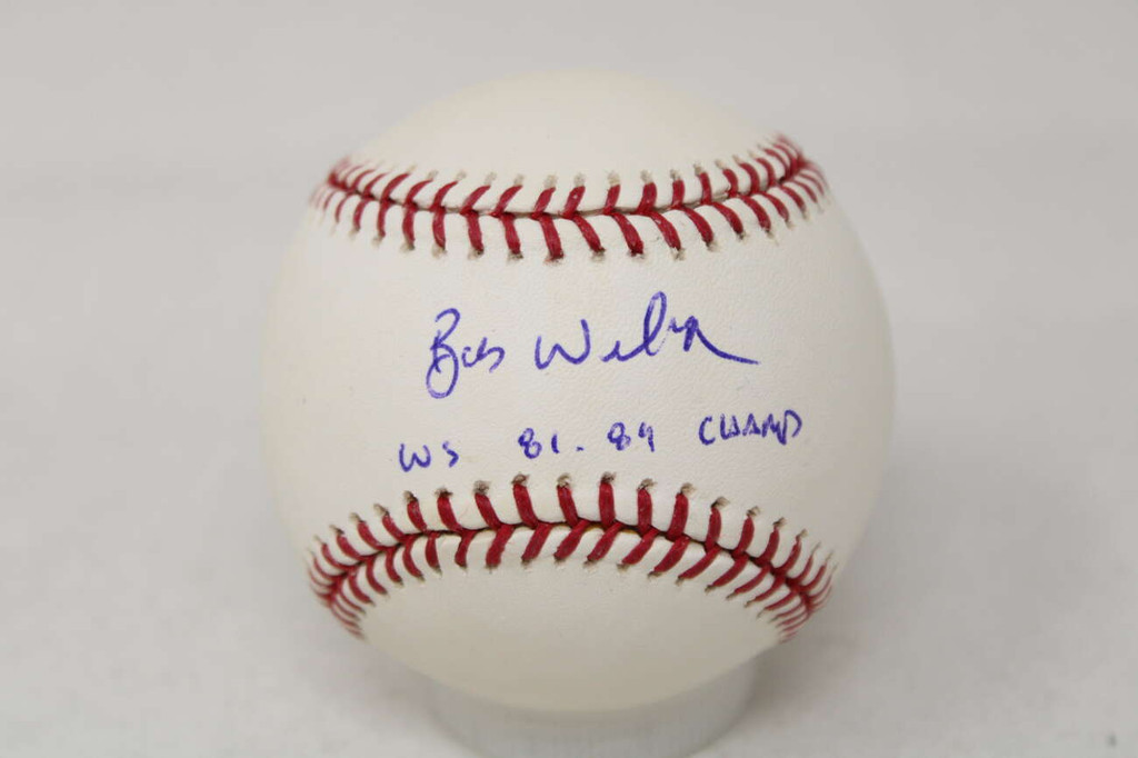 Bob Welch Baseball PSA/DNA Authenticated Signed Auto A's WS 81 89 Champ