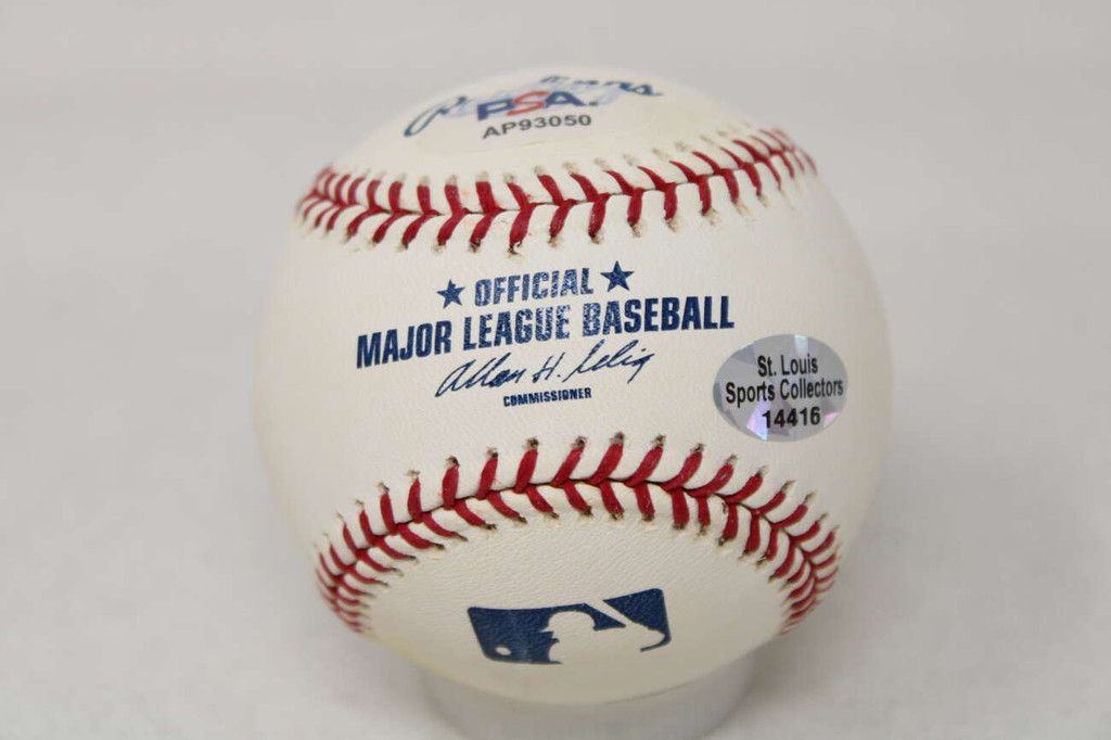 Don Newcombe Roy Sievers Baseball PSA/DNA Authenticated Signed Auto 1949 ROY