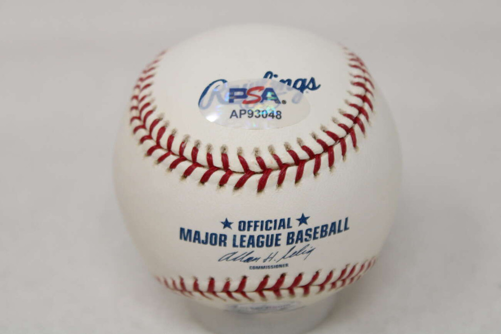 Troy Tulowitzki Baseball PSA/DNA Authenticated Signed Auto Rockies