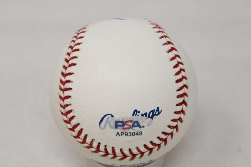 Troy Tulowitzki Baseball PSA/DNA Authenticated Signed Auto Rockies