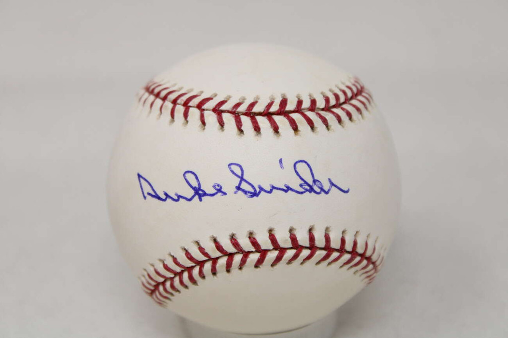Duke Snider Baseball PSA/DNA Authenticated Signed Auto Dodgers
