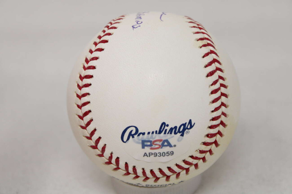 Gene Tenace Baseball PSA/DNA Authenticated Signed Auto A's 72-73-74 WS Champs