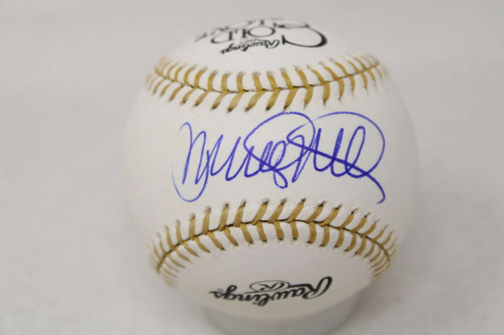 Ryne Sandberg Baseball PSA/DNA Authenticated Signed Auto Cubs Gold Glove Ball