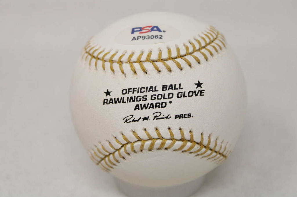 Ryne Sandberg Baseball PSA/DNA Authenticated Signed Auto Cubs Gold Glove Ball