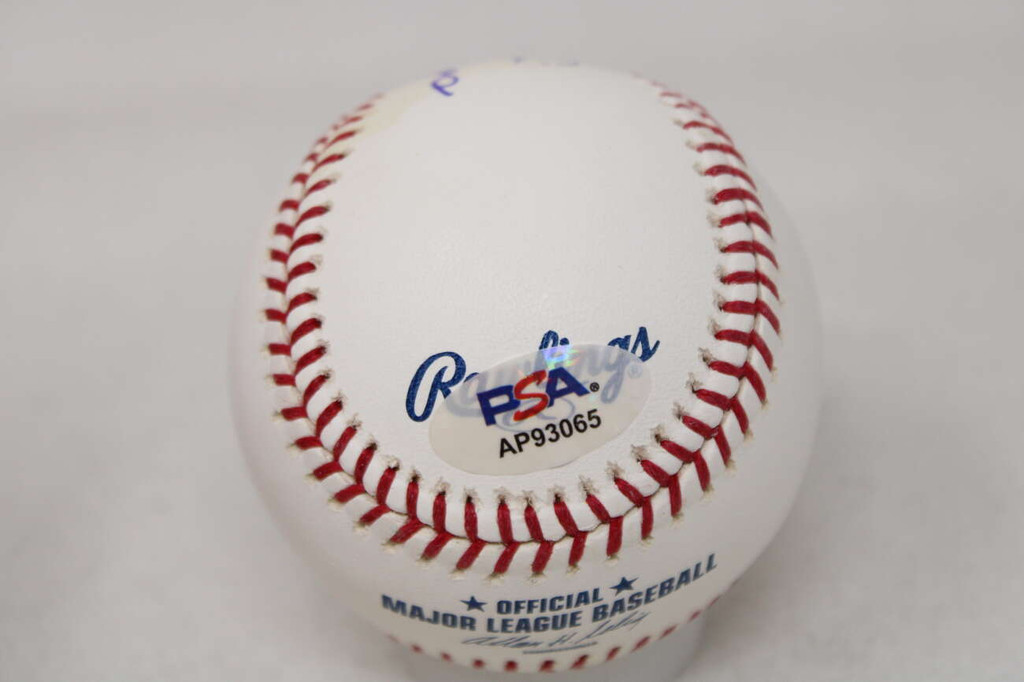 Joe DeMaestri Baseball PSA/DNA Authenticated Signed Auto Yankee 1961 W.S. Champs