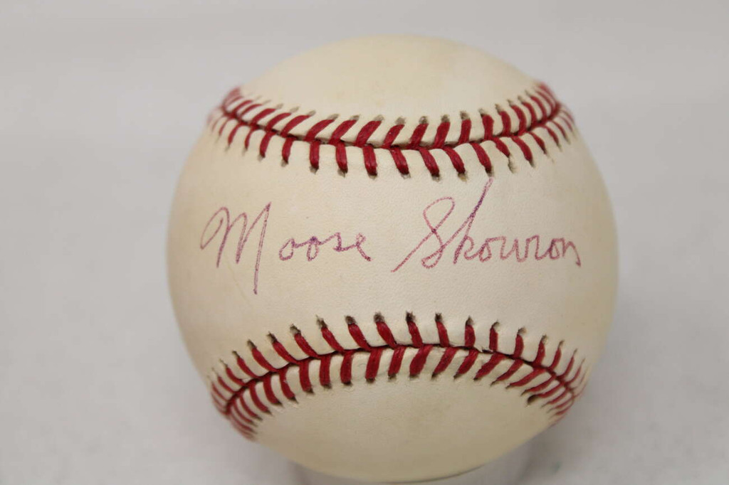Moose Skowron Baseball PSA/DNA Authenticated Signed Auto Yankee