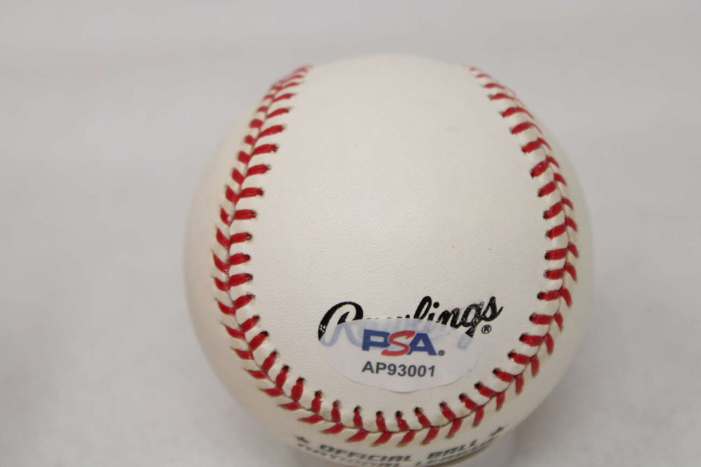 Eric Gregg Baseball PSA/DNA Authenticated Signed Auto Umpire