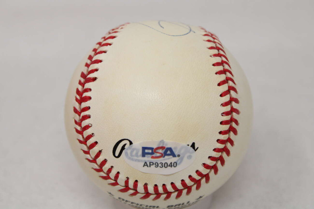 Ron Santo Baseball PSA/DNA Authenticated Signed Auto Cubs ID: 515008