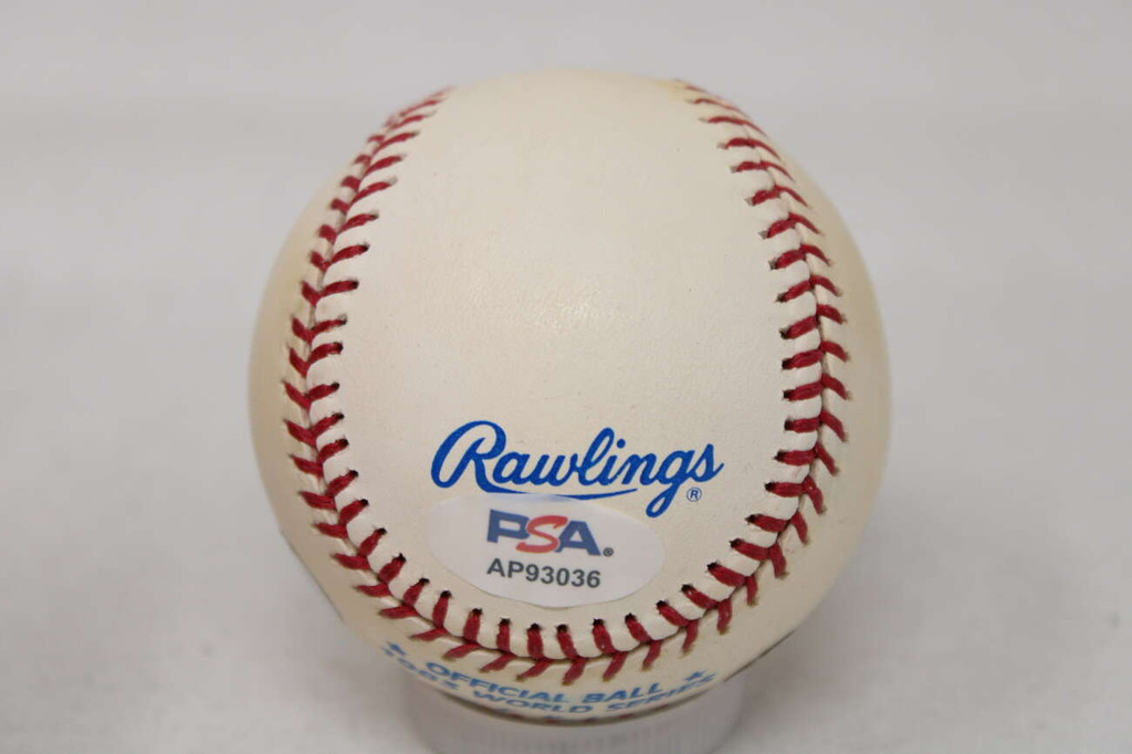 Cal Ripken Jr. Baseball PSA/DNA Authenticated Signed Auto Orioles 1983 World Series Ball