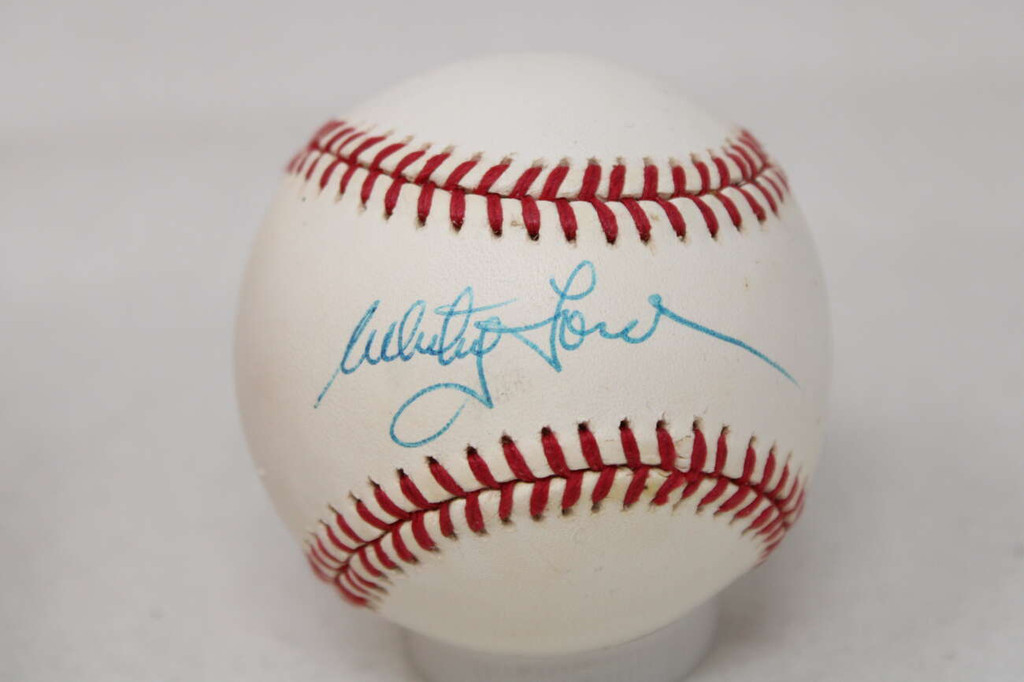 Whitey Ford Baseball PSA/DNA Authenticated Signed Auto Yankee