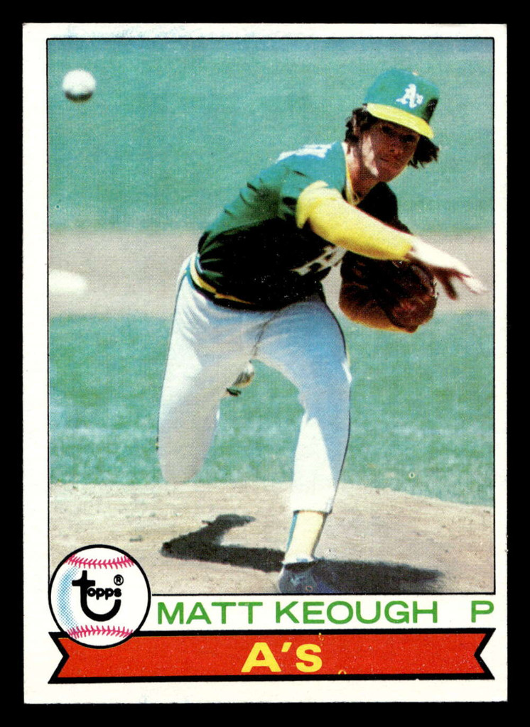 1979 Topps #554 Matt Keough Near Mint  ID: 515094