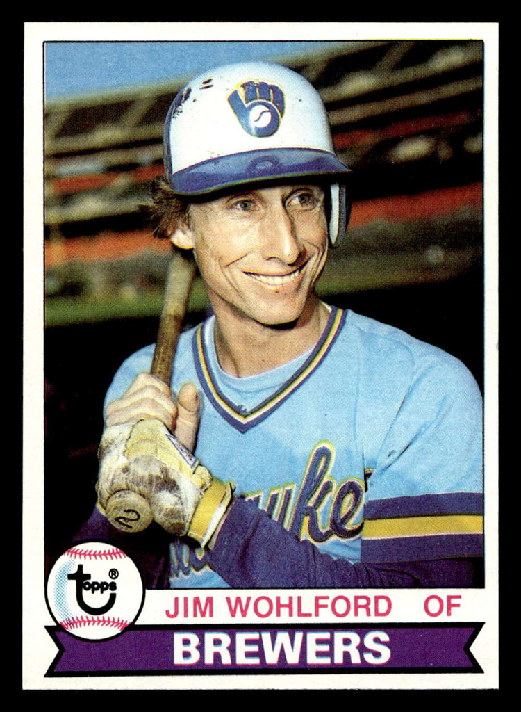 1979 Topps #596 Jim Wohlford Near Mint+ 