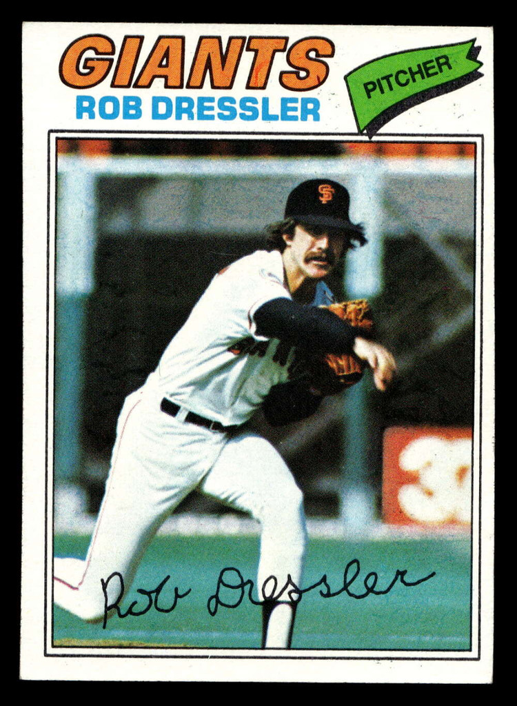1977 Topps #11 Rob Dressler Near Mint  ID: 515330