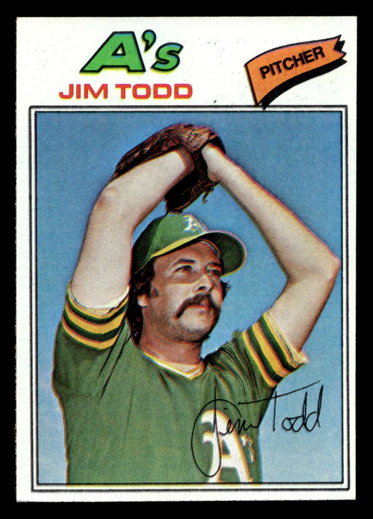 1977 Topps #31 Jim Todd Near Mint  ID: 515407