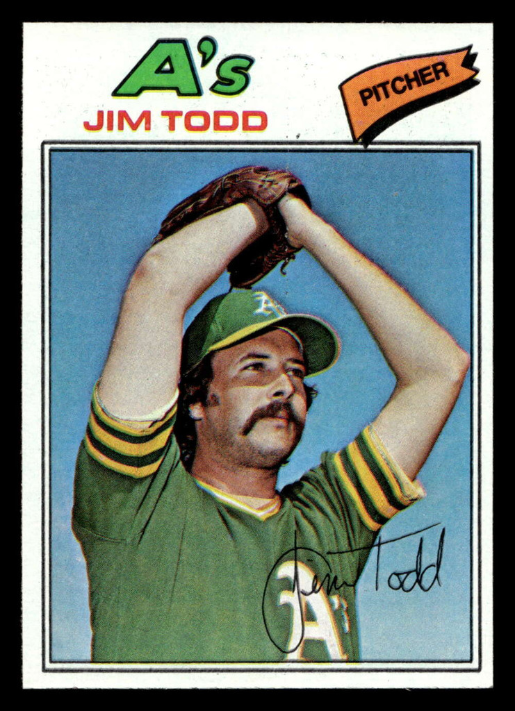 1977 Topps #31 Jim Todd Ex-Mint 