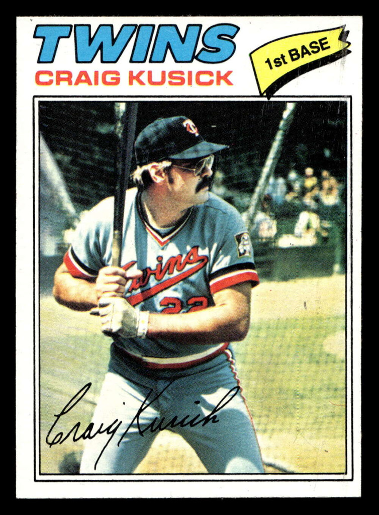 1977 Topps #38 Craig Kusick Near Mint  ID: 515438
