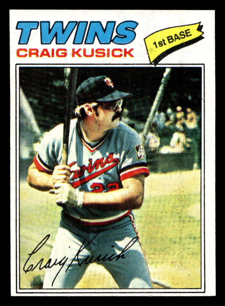 1977 Topps #38 Craig Kusick Near Mint  ID: 515439