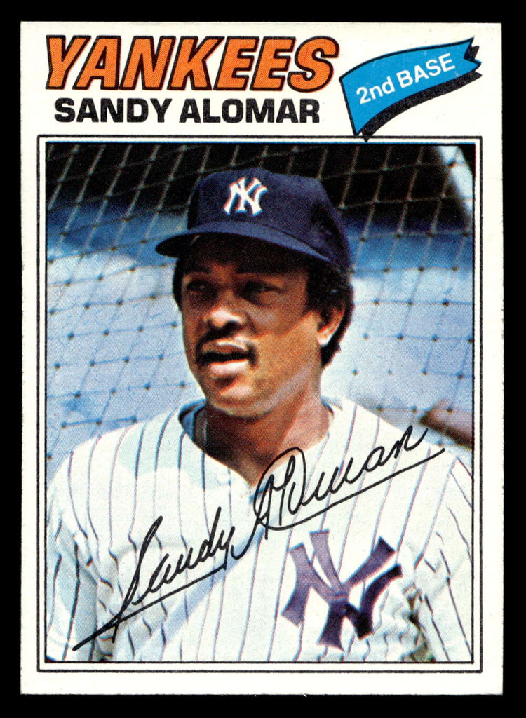 1977 Topps #54 Sandy Alomar Sr. Near Mint  ID: 515500