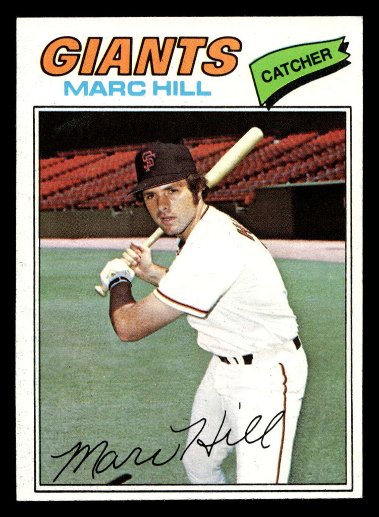 1977 Topps #57 Marc Hill Near Mint  ID: 515513