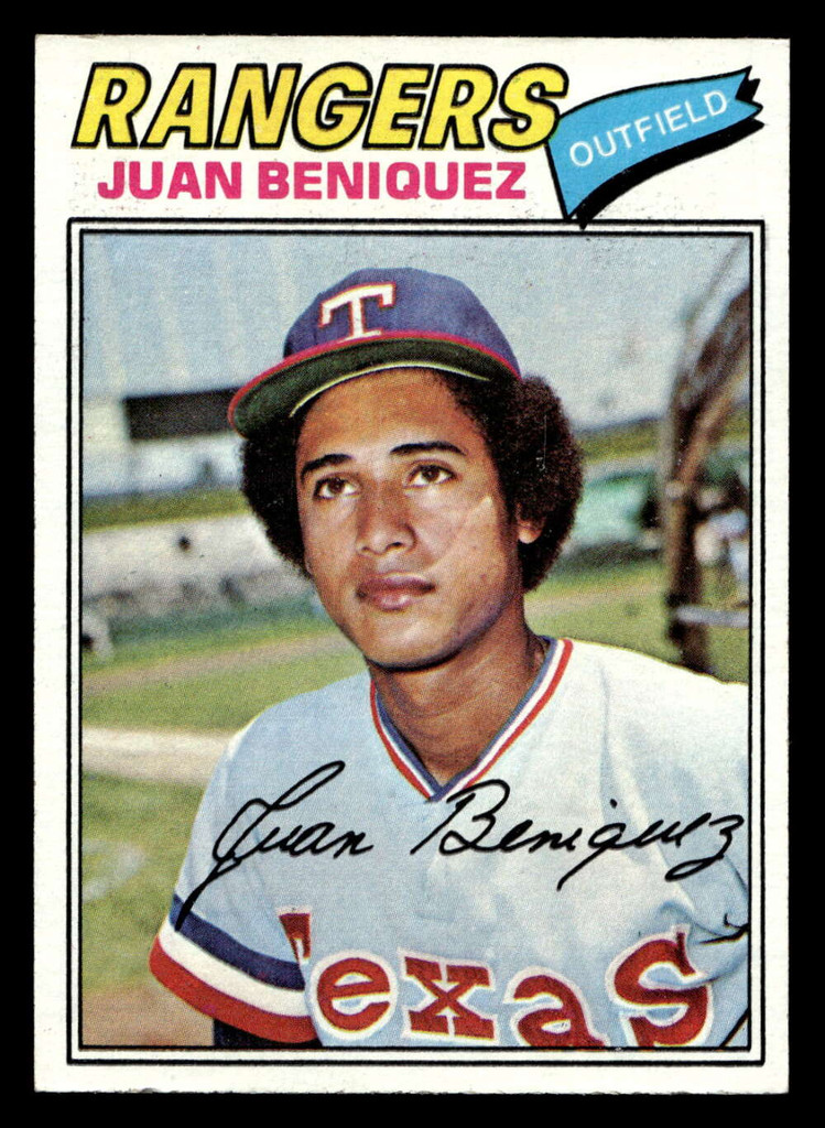1977 Topps #81 Juan Beniquez Ex-Mint  ID: 515608