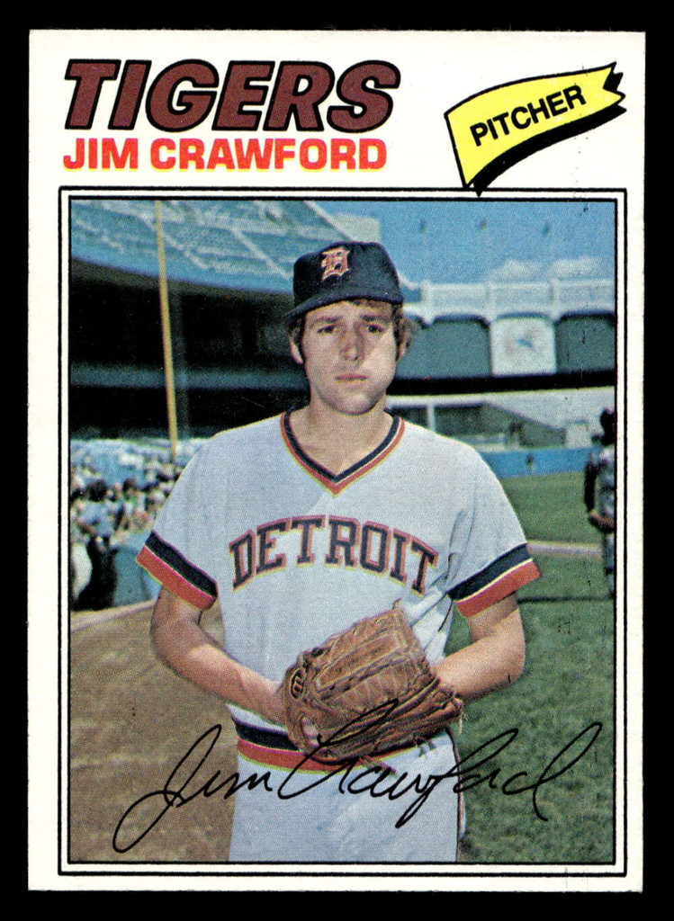 1977 Topps #69 Jim Crawford Near Mint  ID: 516028