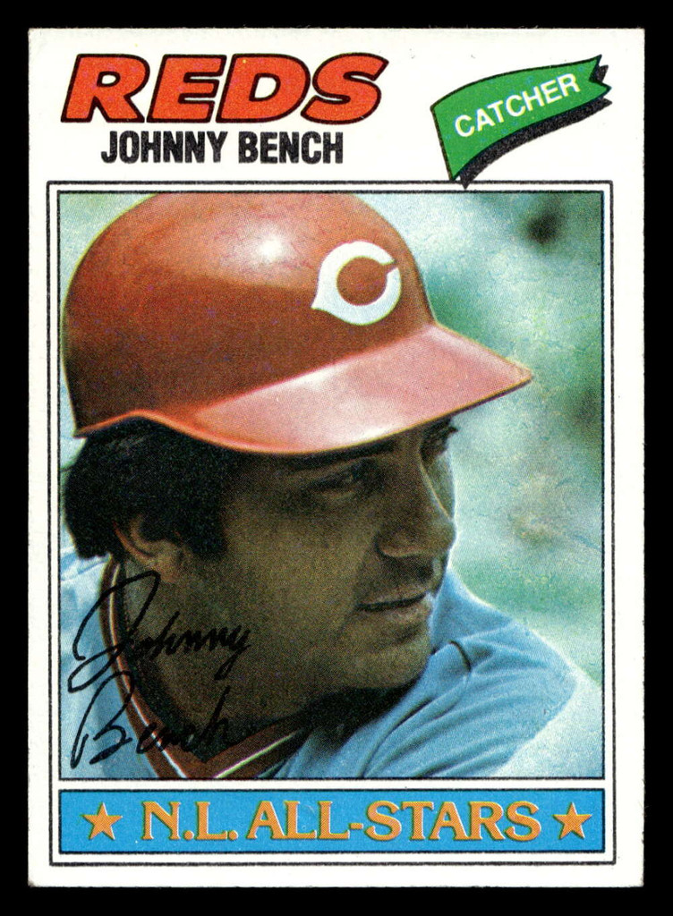 1977 Topps #70 Johnny Bench Excellent  ID: 516033