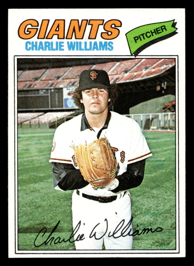 1977 Topps #73 Charlie Williams Near Mint+  ID: 516046