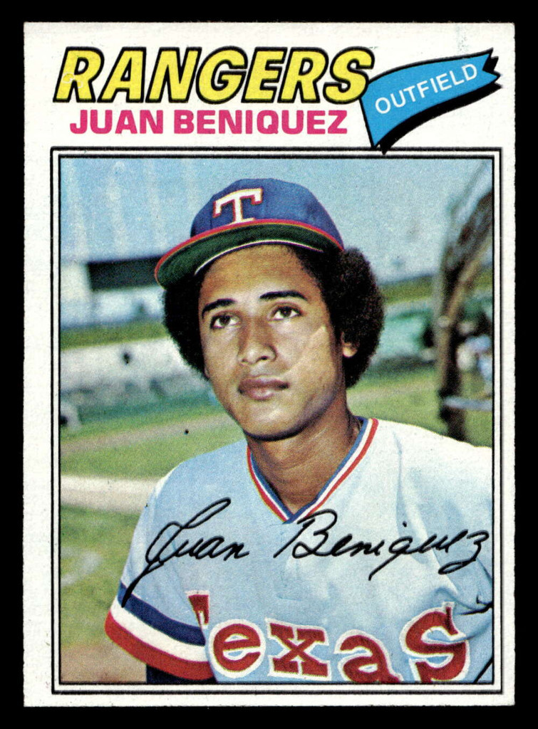 1977 Topps #81 Juan Beniquez Near Mint  ID: 516077