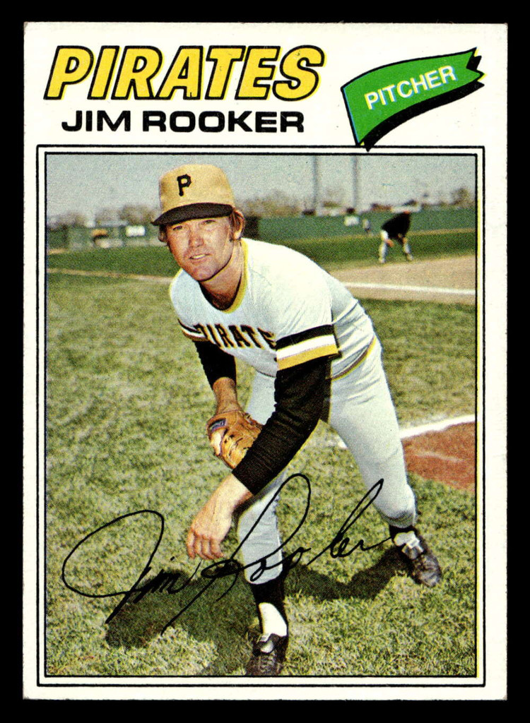 1977 Topps #82 Jim Rooker Ex-Mint  ID: 516083