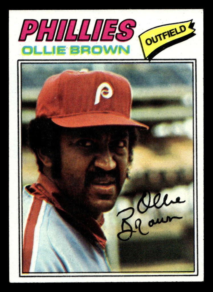 1977 Topps #84 Ollie Brown Near Mint  ID: 516090