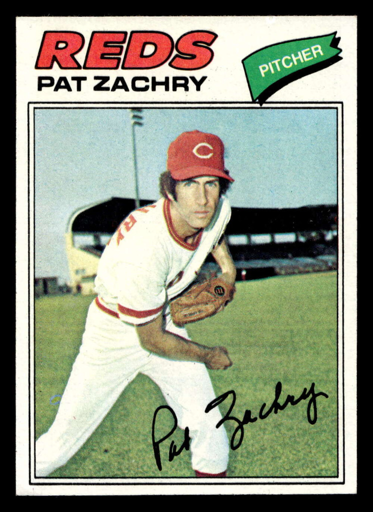 1977 Topps #86 Pat Zachry Ex-Mint 