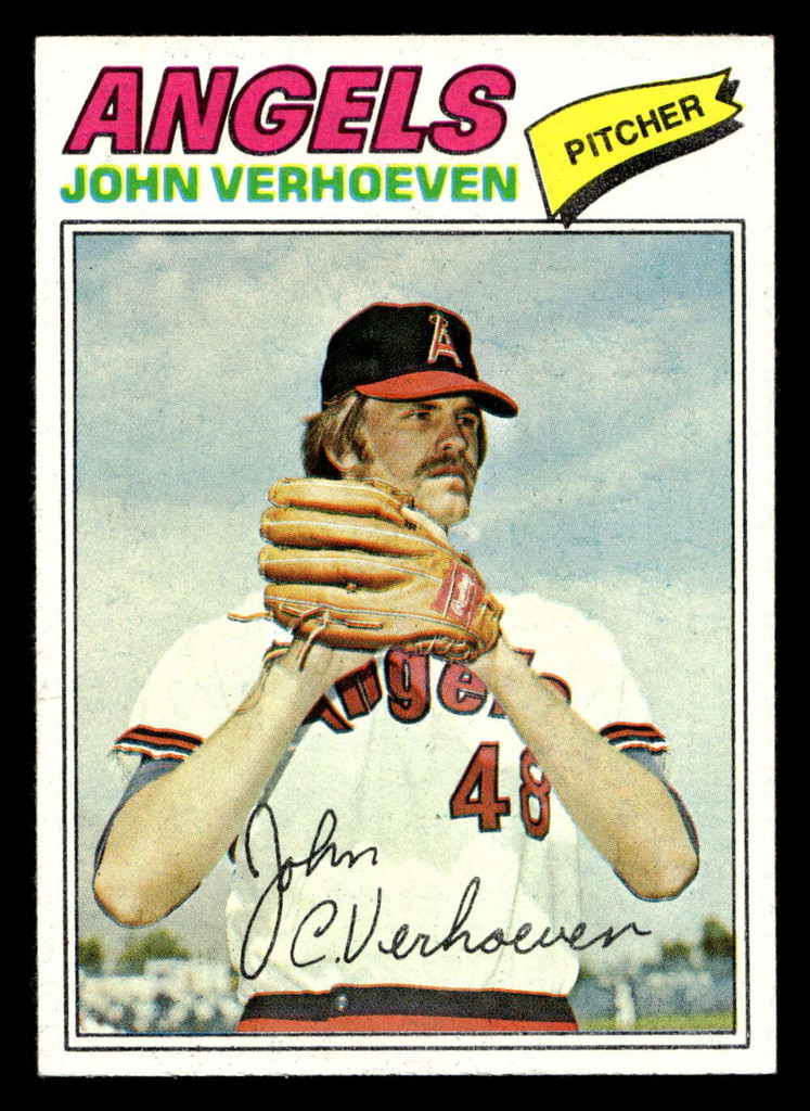 1977 Topps #91 John Verhoeven Near Mint RC Rookie  ID: 516118