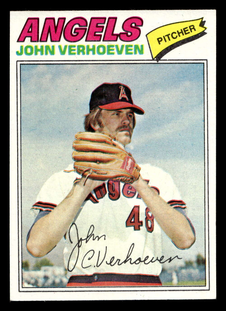 1977 Topps #91 John Verhoeven Near Mint RC Rookie  ID: 516119