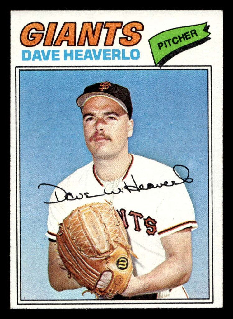 1977 Topps #97 Dave Heaverlo Near Mint  ID: 516143