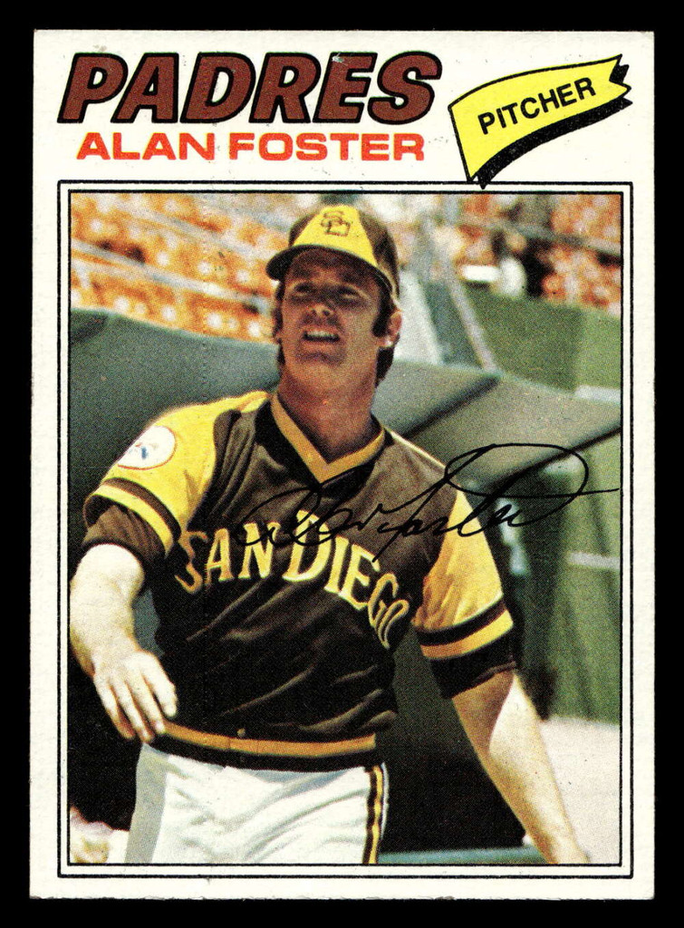 1977 Topps #108 Alan Foster Near Mint  ID: 516187