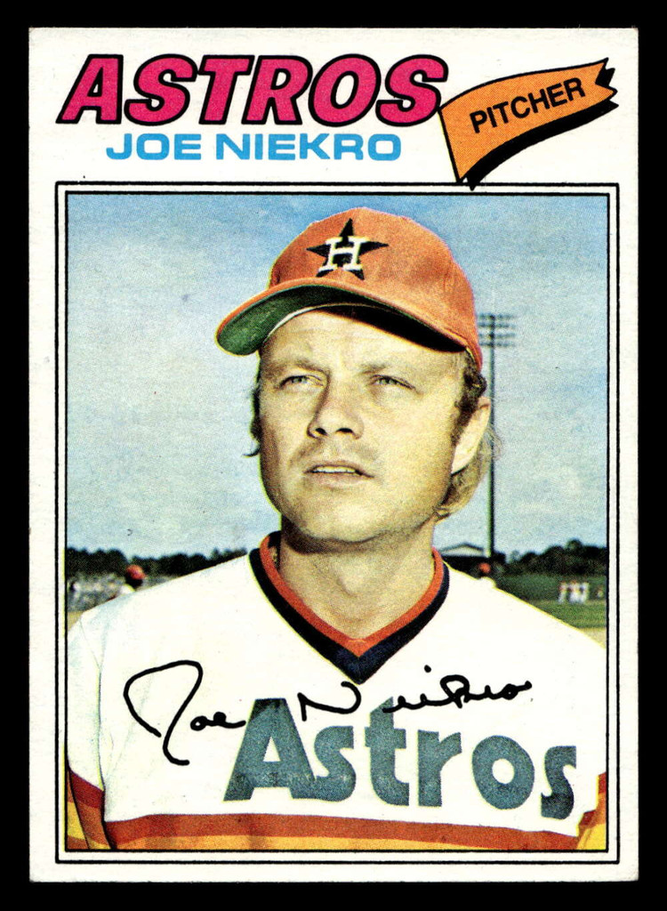 1977 Topps #116 Joe Niekro Near Mint  ID: 516223