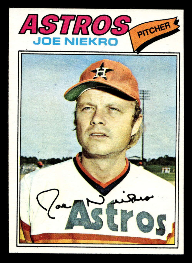 1977 Topps #116 Joe Niekro Ex-Mint  ID: 516226