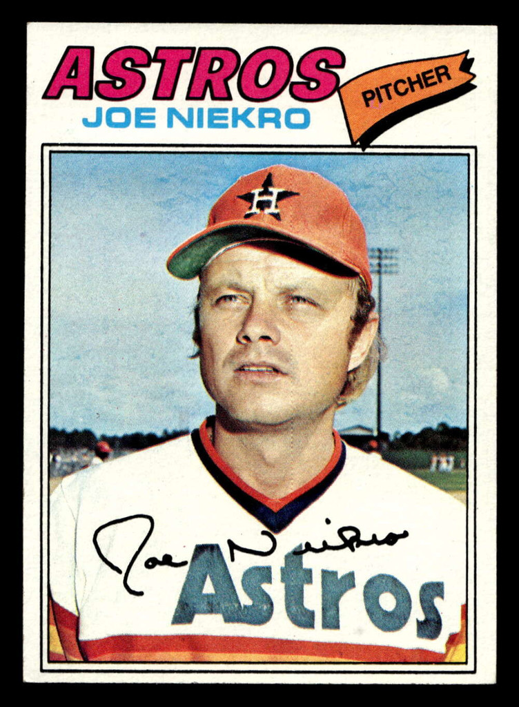 1977 Topps #116 Joe Niekro Ex-Mint  ID: 516227