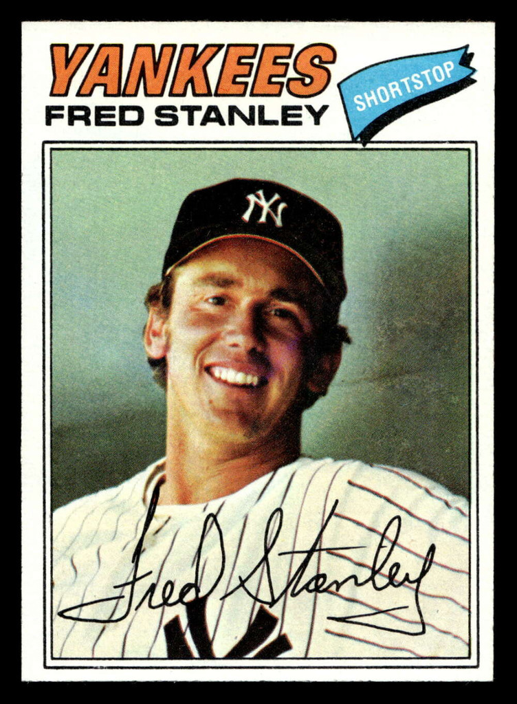 1977 Topps #123 Fred Stanley Near Mint  ID: 516253