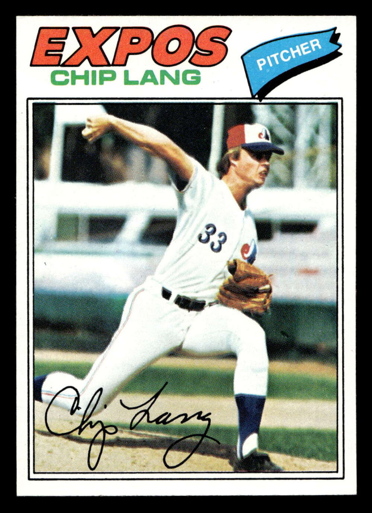 1977 Topps #132 Chip Lang Near Mint RC Rookie  ID: 516291