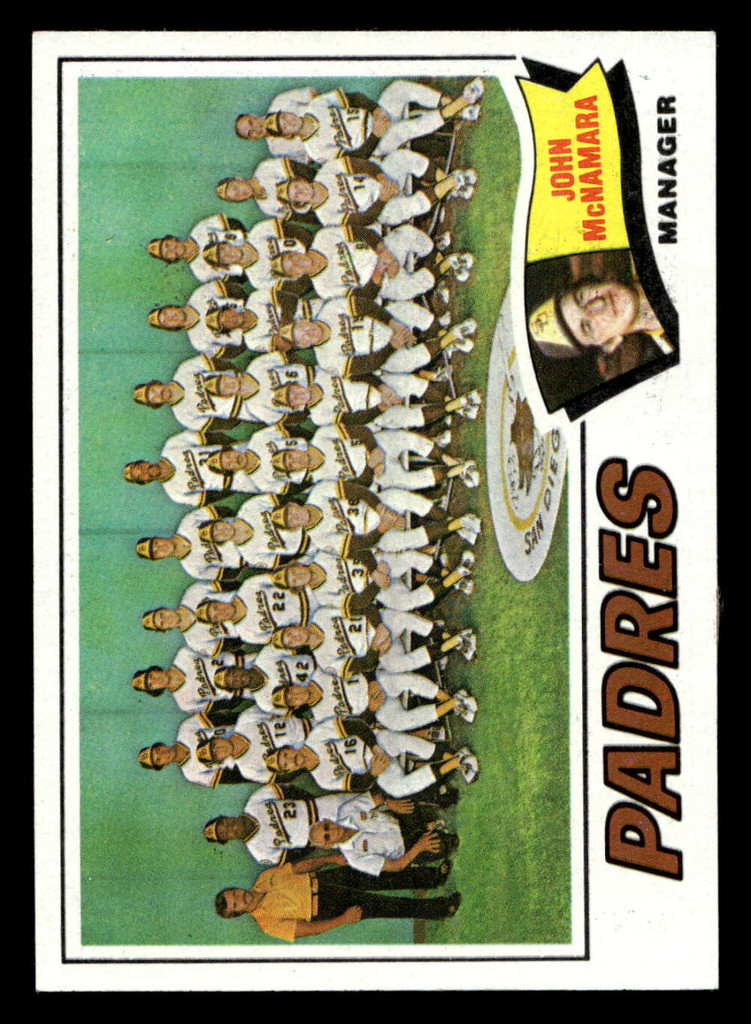 1977 Topps #134 John McNamara MG Near Mint+ 