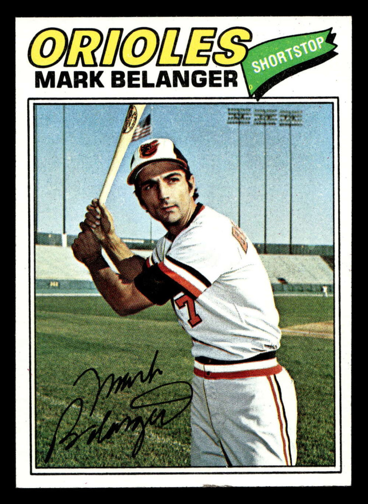 1977 Topps #135 Mark Belanger Near Mint+  ID: 516302